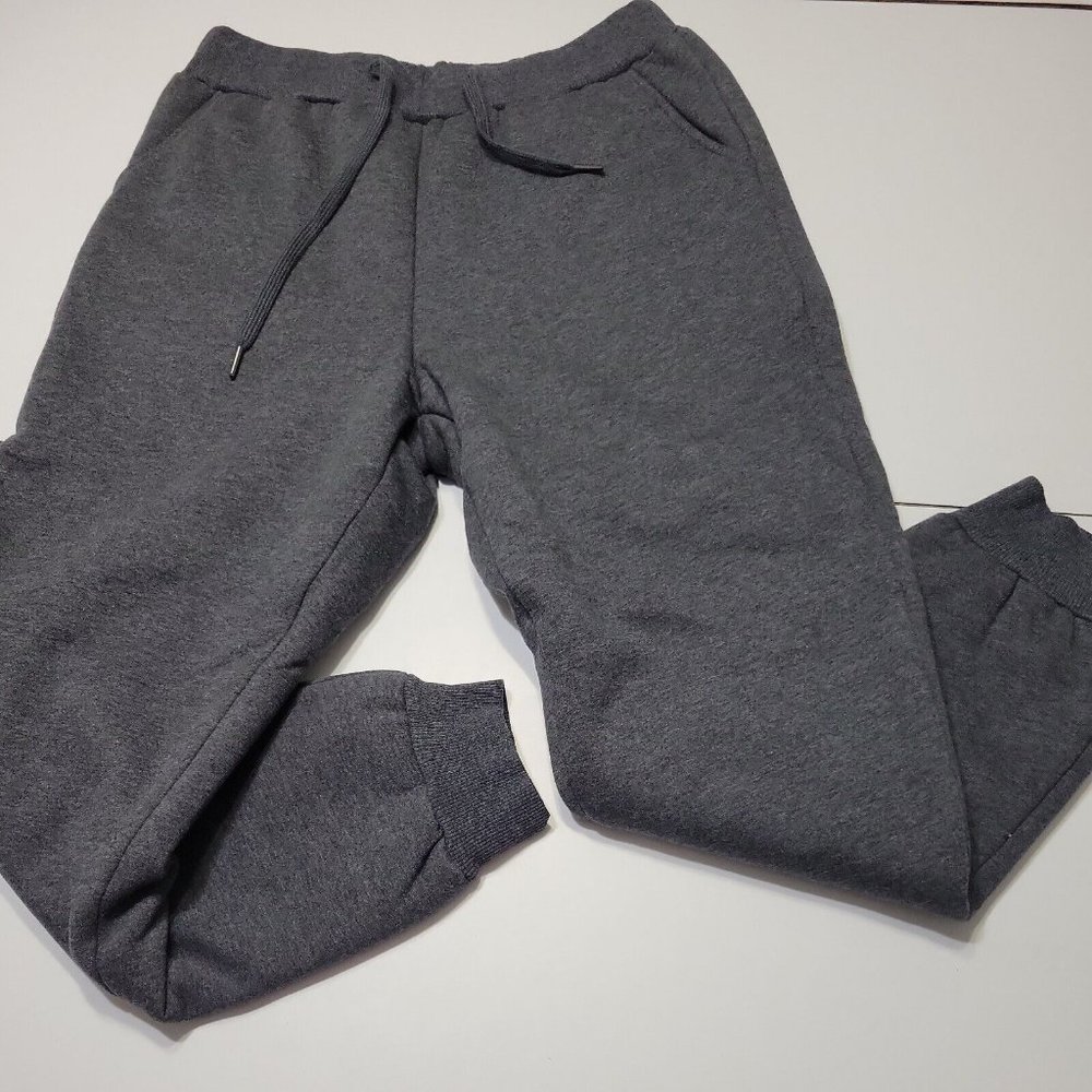 Yeokou Sweat Pants Women L Jogger Drawstring Adjustable Waist Fully Lined Warm